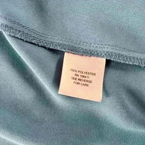 Philosophy Open Cardigan Sz 12 Blue Light weight NWT business casual Officewear - Picture 8 of 11